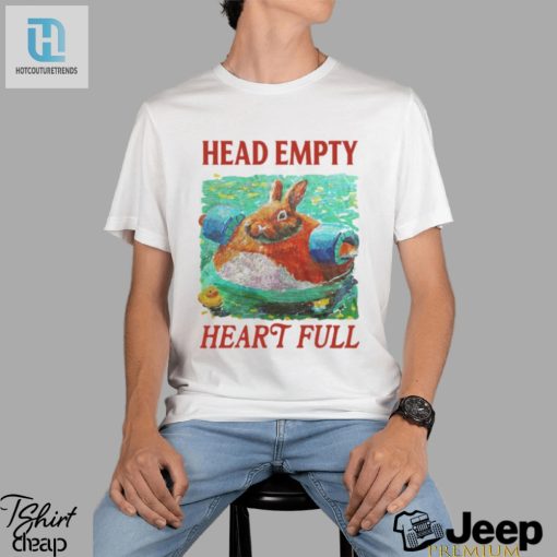 Quirky Bunny Tee Head Empty Heart Full hotcouturetrends 1 1