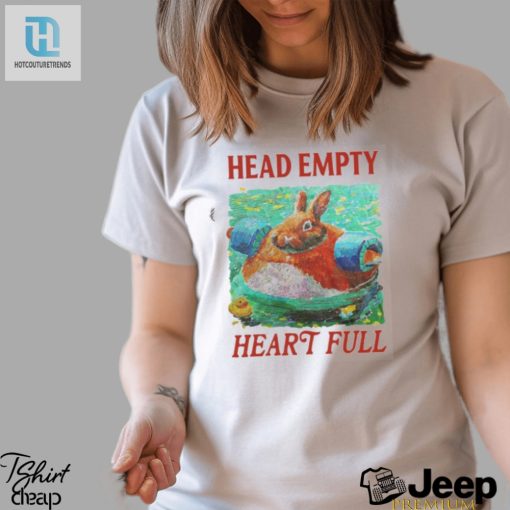 Quirky Bunny Tee Head Empty Heart Full hotcouturetrends 1 3