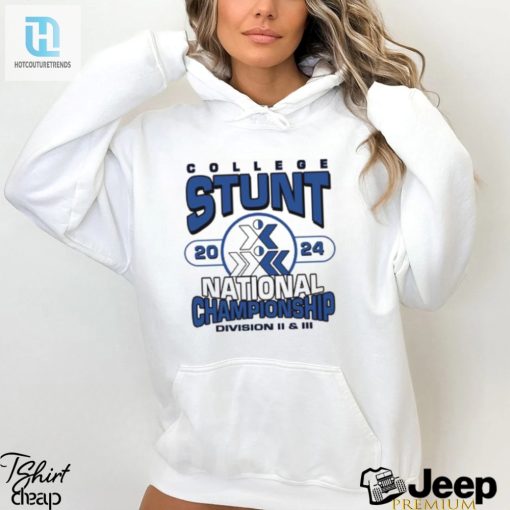 Get Your Game Face On With The 2024 Dii Diii Stunt Nationals Tee hotcouturetrends 1 2
