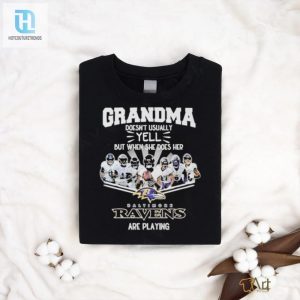 Baltimore Ravens Grandma Yells Falcons Beware Tee hotcouturetrends 1 3