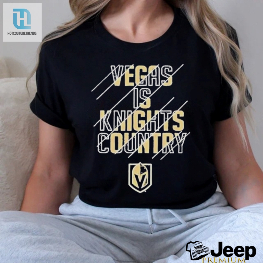 Gear Up For The Ice With Knights Country Shirt