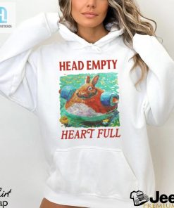 Let Your Head Be Empty And Your Heart Be Full Bunny Tee hotcouturetrends 1 2