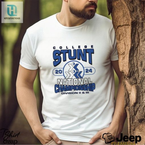 Get Ready To Stunt At The 2024 Div Ii Iii Nationals With This Solid Tee hotcouturetrends 1