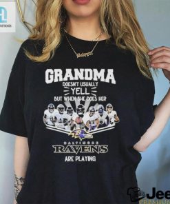 Baltimore Ravens Grandma Yells When Falcons Play Tee hotcouturetrends 1 2