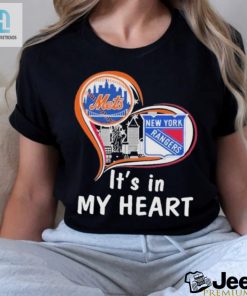 Ny Rangers Ny Mets Heart T Fanatical Tee Fun hotcouturetrends 1 1