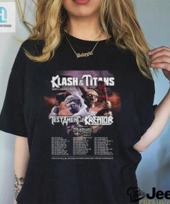 Rock Out In Style Klash Of The Titans 2024 Shirt With Testament Kreator Possessed hotcouturetrends 1 2