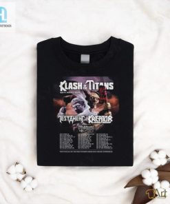Rock Out In Style Klash Of The Titans 2024 Shirt With Testament Kreator Possessed hotcouturetrends 1 3