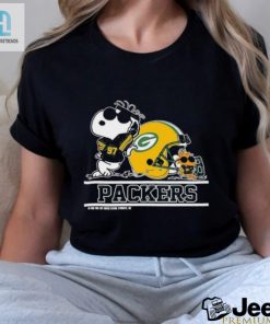 Green Bay Packers Snoopy Tee Be The Captain Of Laughs hotcouturetrends 1 1