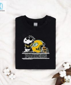 Green Bay Packers Snoopy Tee Be The Captain Of Laughs hotcouturetrends 1 3