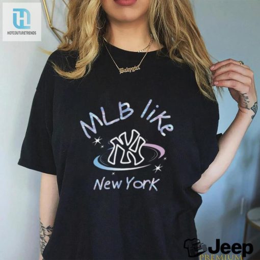 Swing For The Fences With This Holo New York Yankees Tee hotcouturetrends 1 2