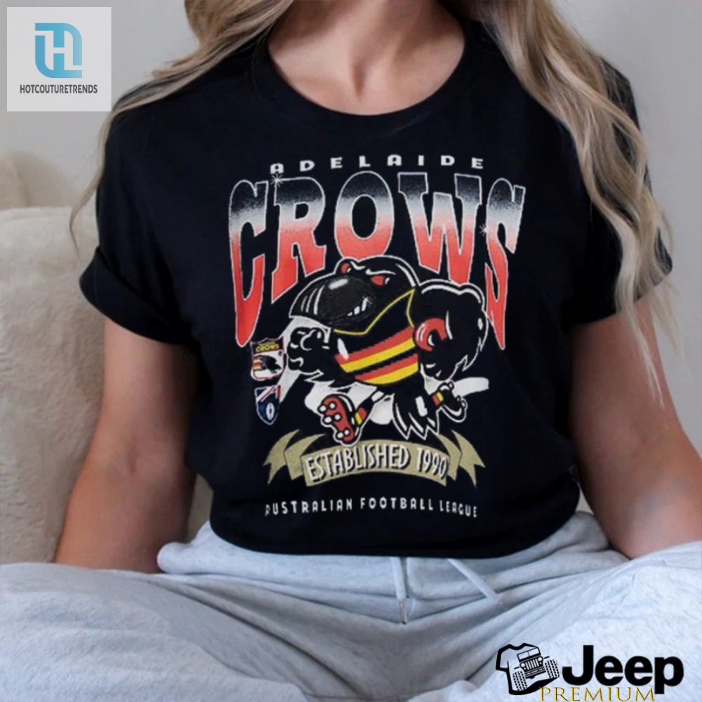 Hilarious Adelaide Crows Character Tee  Limited Edition