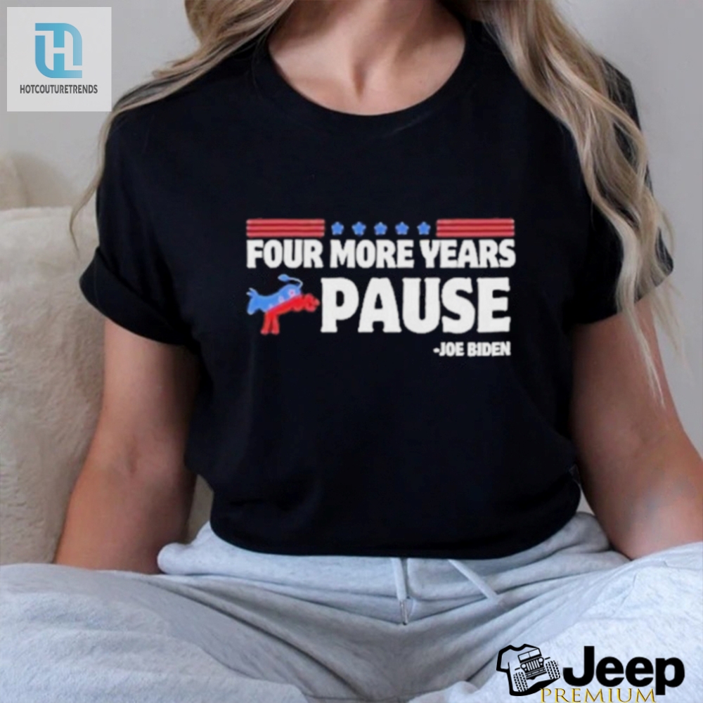 Laugh Out Loud With Biden 2024 Donkey Tshirt
