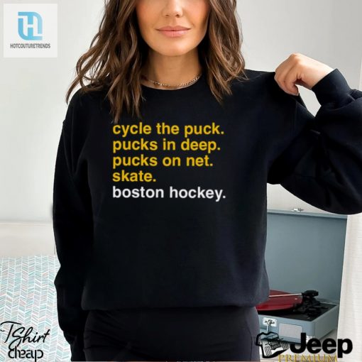 Score Big With This Hilarious Boston Hockey Shirt hotcouturetrends 1 2