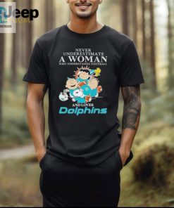 Unleash Your Footballloving Female Power With This Miami Dolphins Snoopy Tee hotcouturetrends 1 1