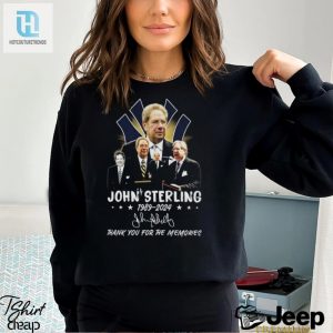 John Sterling Retirement Tribute Tee 19892024 Memory Lane hotcouturetrends 1 2