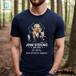 John Sterling Retirement Tribute Tee 19892024 Memory Lane hotcouturetrends 1 3