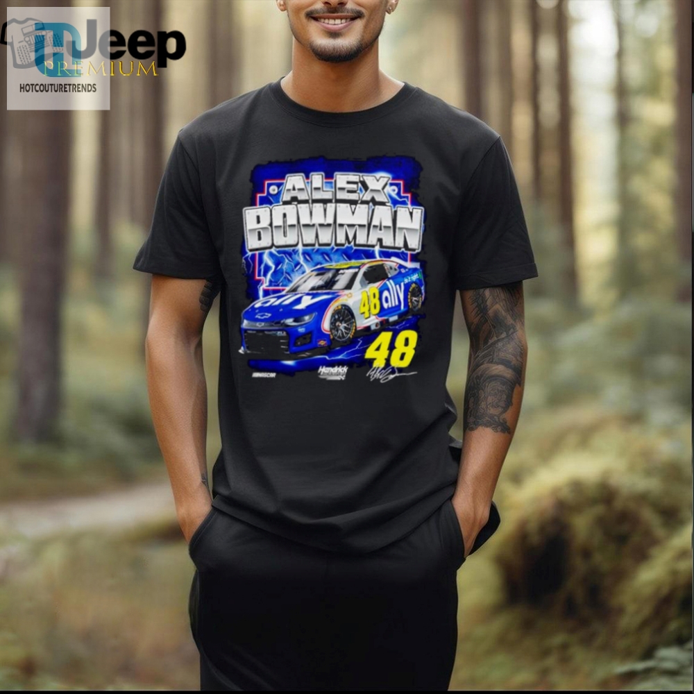 Rev Up Your Style With Alex Bowmans Darlington Throwback Tee