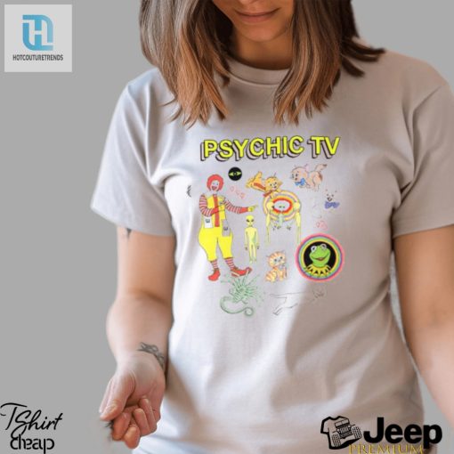 Stay Ahead Of The Curve With Our Psychic Tv Tee hotcouturetrends 1