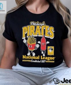 Pittsburgh Pirates Retro Foodie Tee Game Day Nostalgia hotcouturetrends 1 2