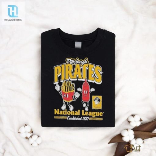 Pittsburgh Pirates Retro Foodie Tee Game Day Nostalgia hotcouturetrends 1 3