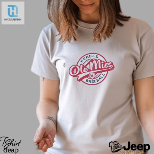 Score Big With This Champion Mens Ole Miss Rebels Tee hotcouturetrends 1