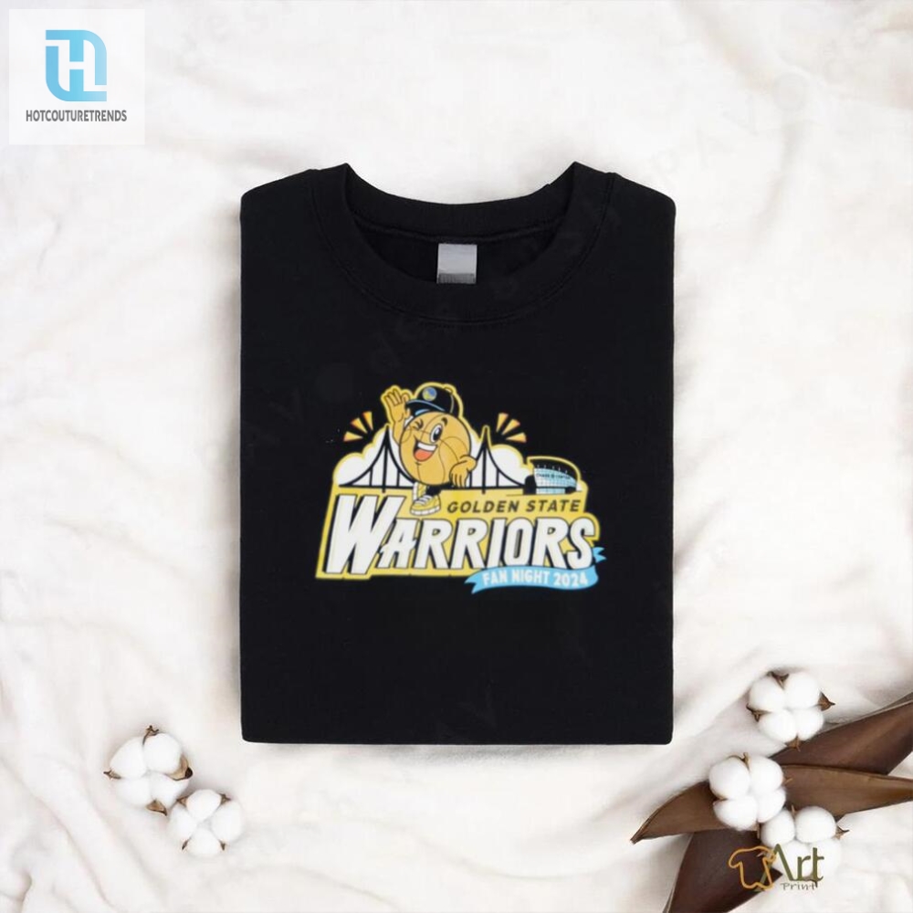 Score Big Laughs With Our 2024 Warriors Fan Night Tee
