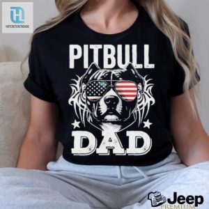 Top Dog Dad Pitbull Patriotic Tee Usa Flag Edition hotcouturetrends 1 2