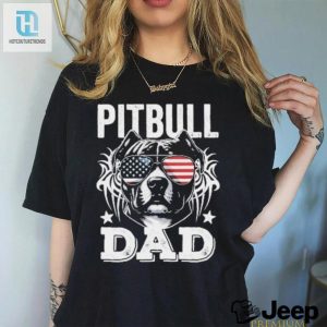 Top Dog Dad Pitbull Patriotic Tee Usa Flag Edition hotcouturetrends 1 3