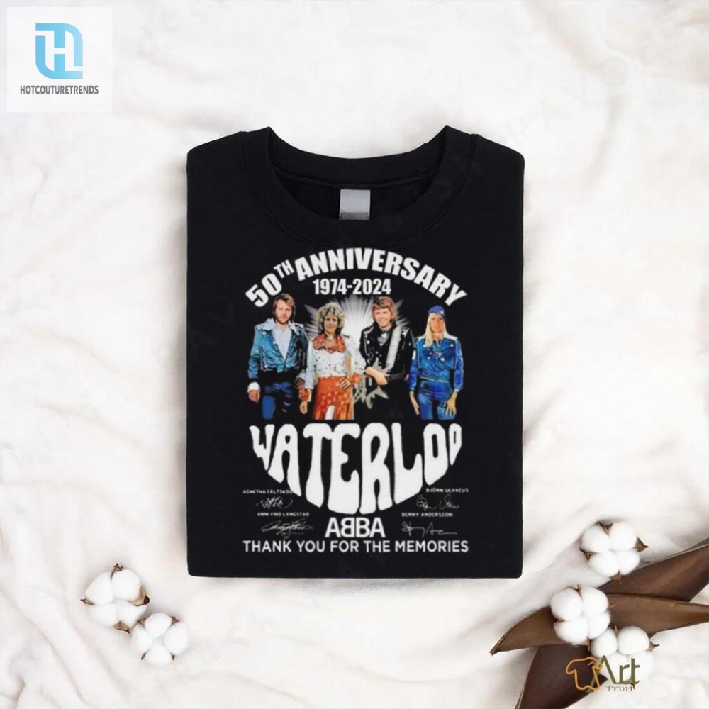50 Years Of Abba Waterloo Memories Shirt