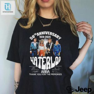 50 Years Of Abba Waterloo Memories Shirt hotcouturetrends 1 3