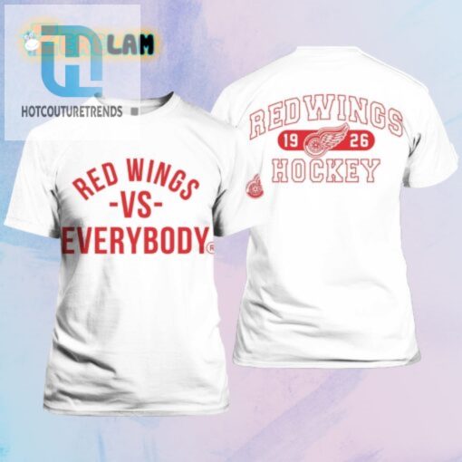 Red Wings Taking On The World Shirt hotcouturetrends 1