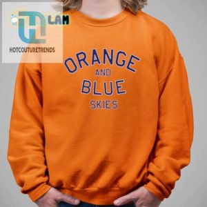 Spike The Competition With This Breathable Orange And Blue Shirt hotcouturetrends 1 1