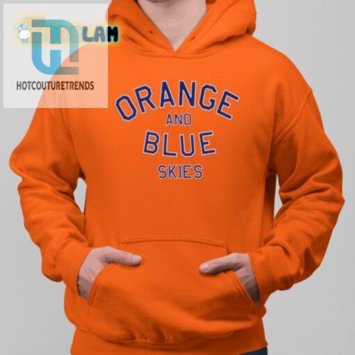 Spike The Competition With This Breathable Orange And Blue Shirt hotcouturetrends 1 2