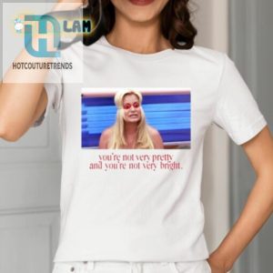 Snarky Charm Not Pretty Not Bright Tee hotcouturetrends 1 1