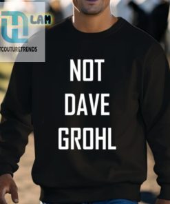Rock Out Different Not Dave Grohl Tee hotcouturetrends 1 2