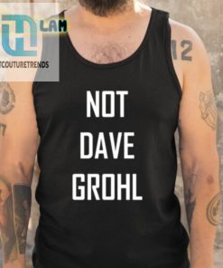 Rock Out Different Not Dave Grohl Tee hotcouturetrends 1 4