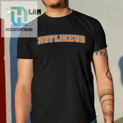 Get A Chuckle With Our Ny Knicks Not Like Us Tee hotcouturetrends 1