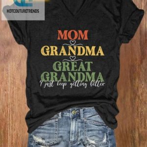 Evolution Of Awesome Mom Grandma Great Grandma Tee hotcouturetrends 1 1