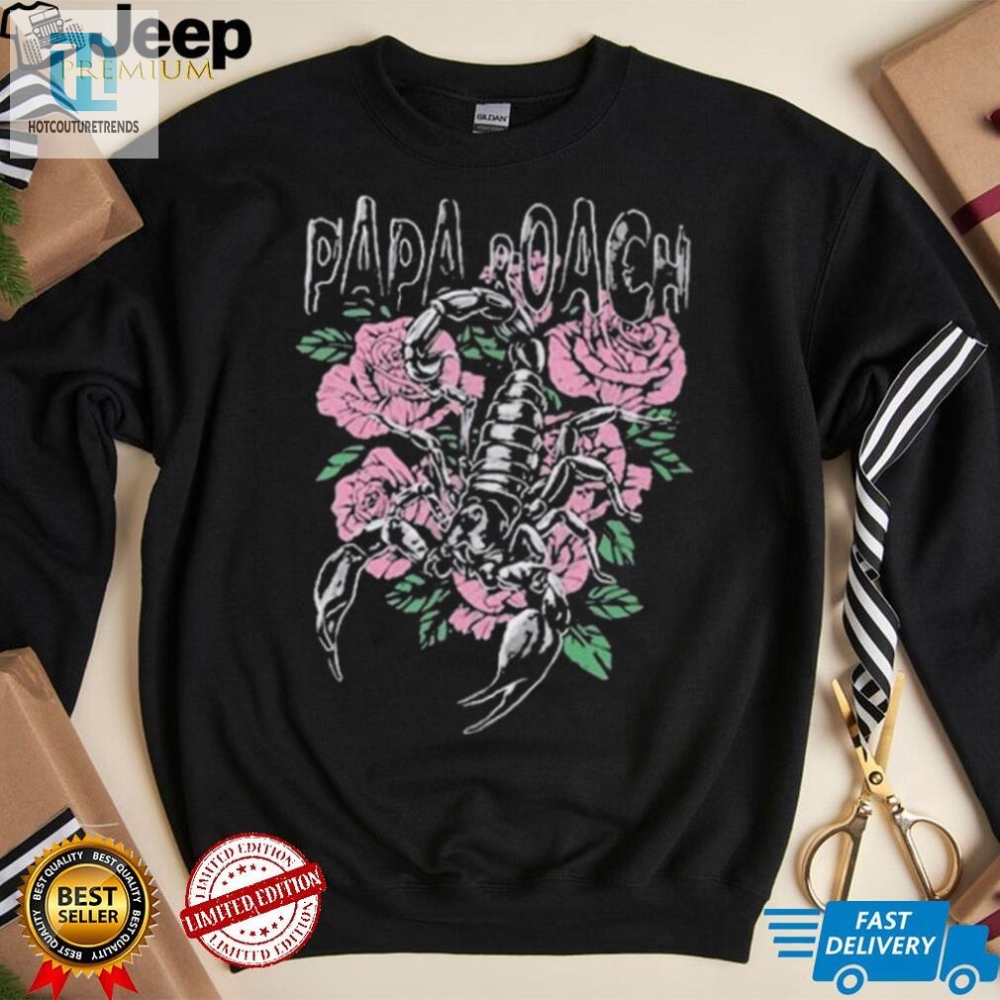 Papa Roach Scorpion 2024 Tee Sting Up Your Style