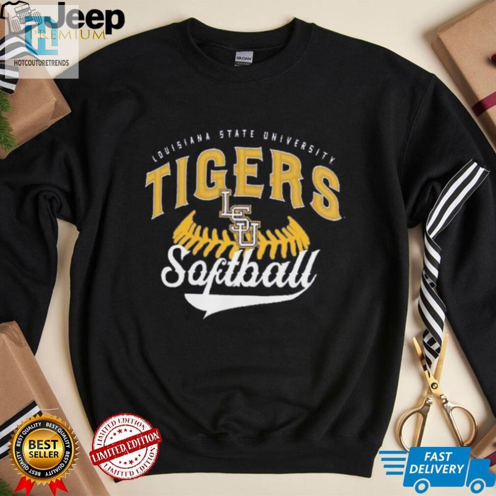 Strike Out Boring Shirts Lsu Tigers Softball Tee For Walkoff Wins