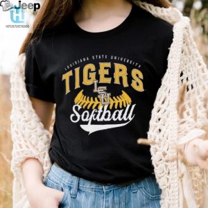 Strike Out Boring Shirts Lsu Tigers Softball Tee For Walkoff Wins hotcouturetrends 1 2