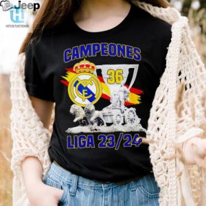 Strike A Winning Look Real Madrid Cf Liga 23 24 Champ Tee hotcouturetrends 1 2