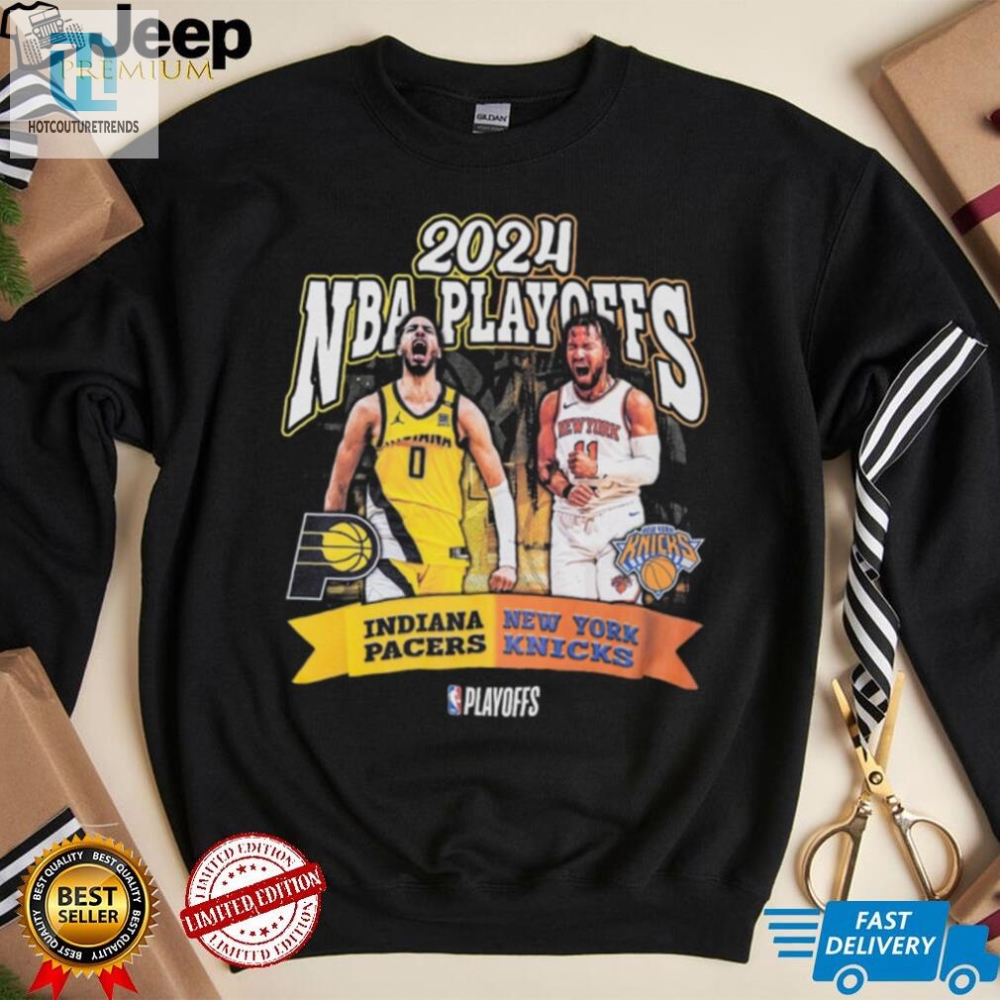 Pacers Playoff Player Showdown Tee  Slam Dunk Style