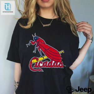 Swing For The Fences With The St. Louis Cicadas Baseball Shirt hotcouturetrends 1 2