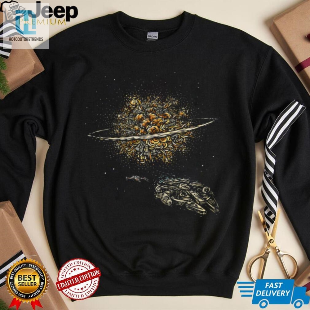 Death Starry Night Explosion Tee The Force Awakens Your Wardrobe