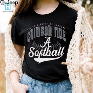 Hit A Homerun With This Bama Softball Tee hotcouturetrends 1 2