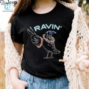 Get Lit In This Clubbing Raven Rave Tee hotcouturetrends 1 2