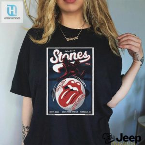 Glendale Concert Tee Rolling Stones Hackdiamonds Tour Poster Parody hotcouturetrends 1 2