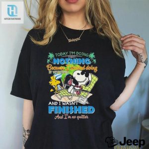 Lazy Days With Snoopy And Woodstock Shirt hotcouturetrends 1 2