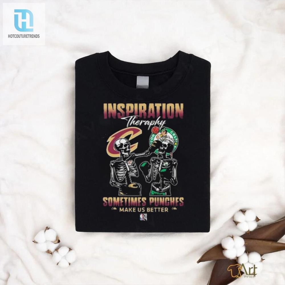 Cavs Skeletons Therapy Shirt Punches For Laughs